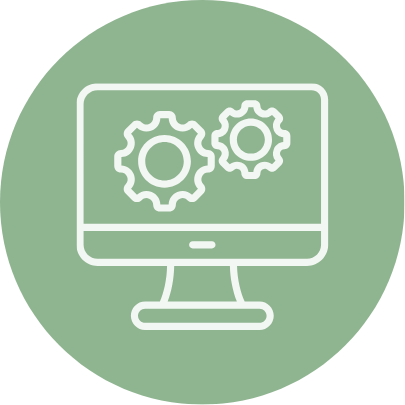 Icon representing a computor