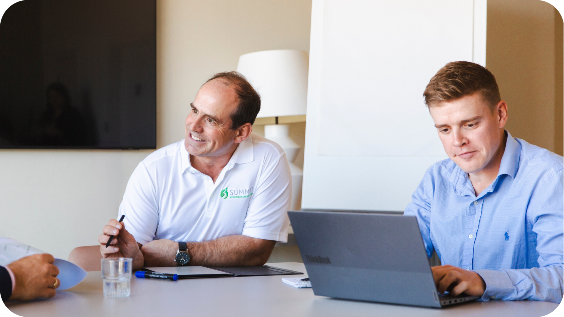 Summit Consulting with Craig and George helping a client with their finance transformation