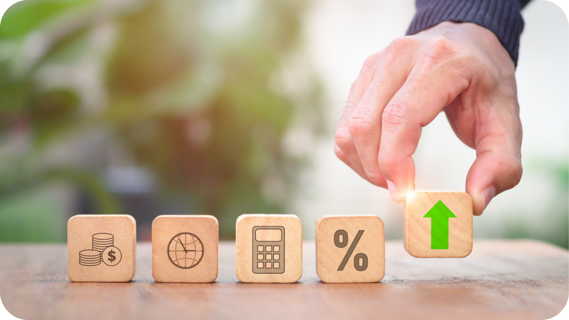 CFO Services for Startups: What to Expect (and When You Need One) shown by wooden boxes